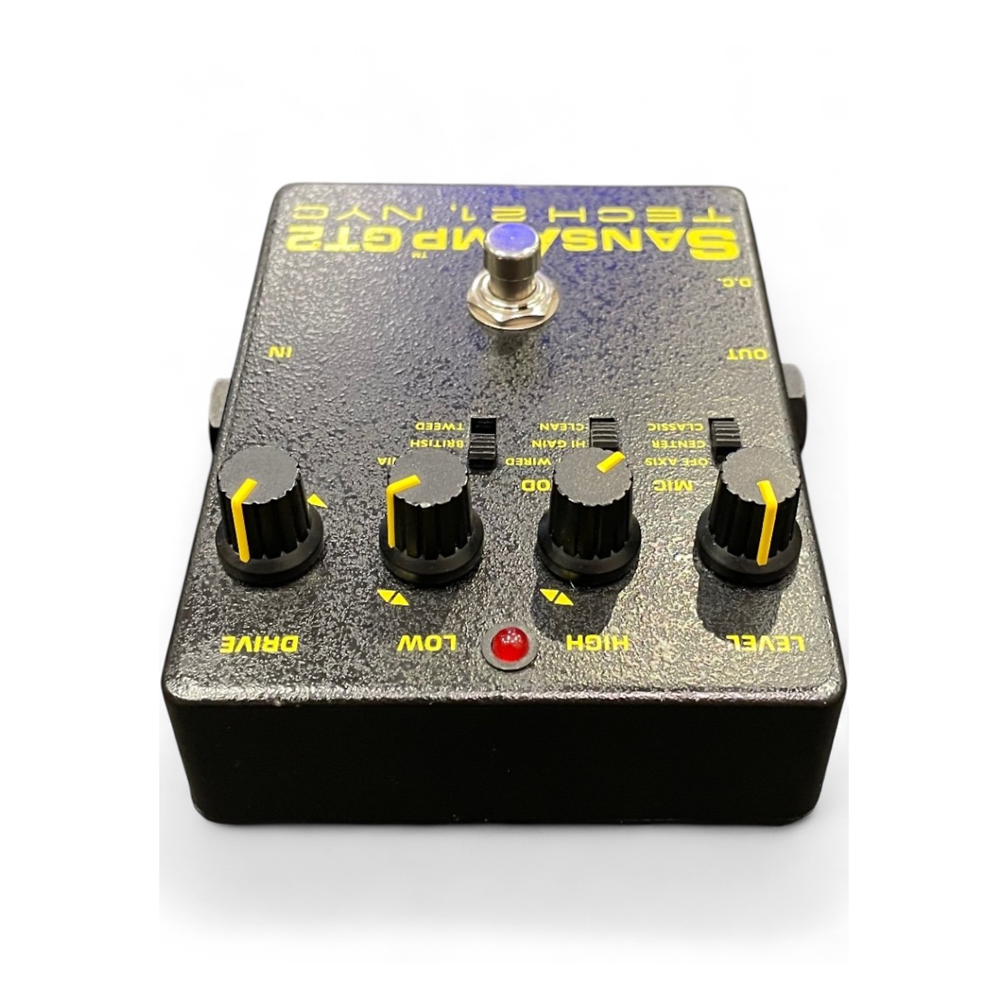 Used Tech 21 Sansamp GT2 Tube Amp Emulator Effect Pedal