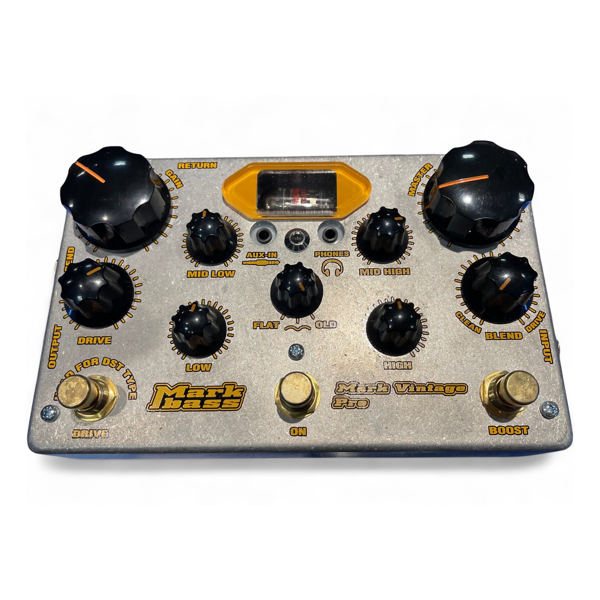 ベース MARKBASS Mark Vintage pre Used Markbass MARK VINTAGE PRE Bass Effect Pedal | Guitar Center