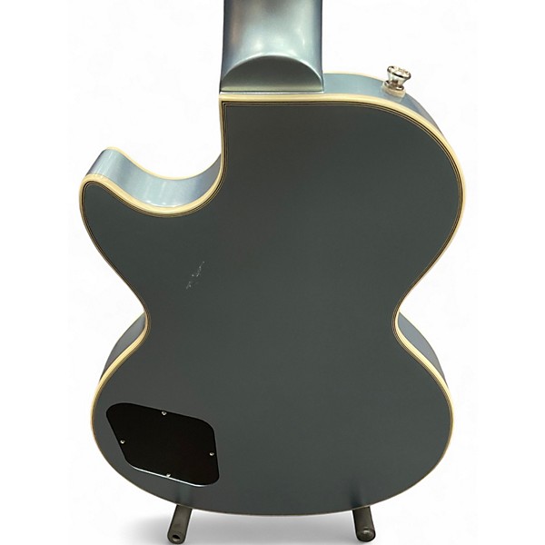 Used Epiphone Jared James Nichols "Blues Power" Les Paul Custom Ice Blue Metallic Solid Body Electric Guitar
