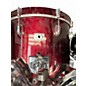 Used Premier 5 Piece CABRIA 5-PIECE RED Drum Kit