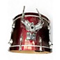 Used Premier 5 Piece CABRIA 5-PIECE RED Drum Kit
