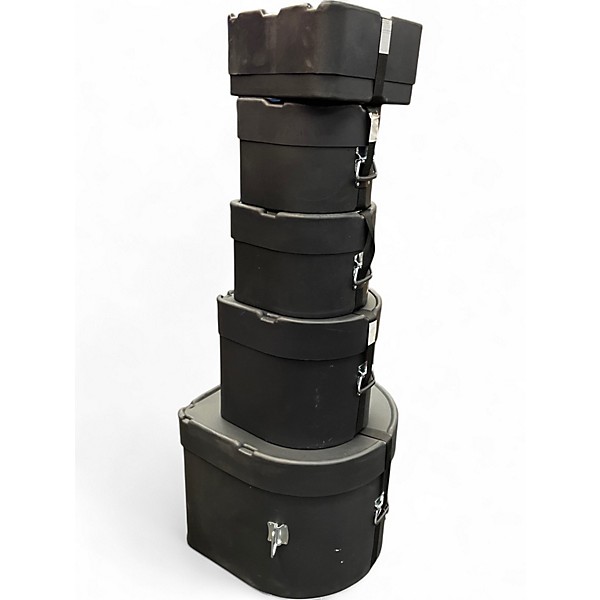 Used Premier 5 Piece CABRIA 5-PIECE RED Drum Kit