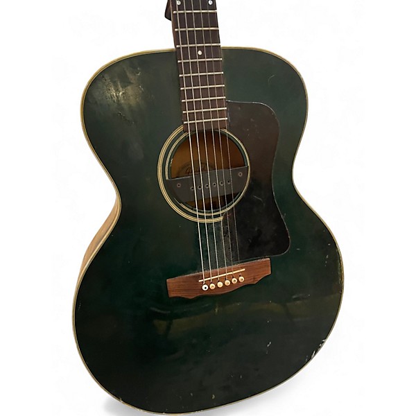 Used Guild GF30 Green Acoustic Guitar