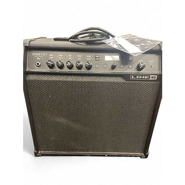 Used Line 6 Spider V 60 1x10 Guitar Combo Amp