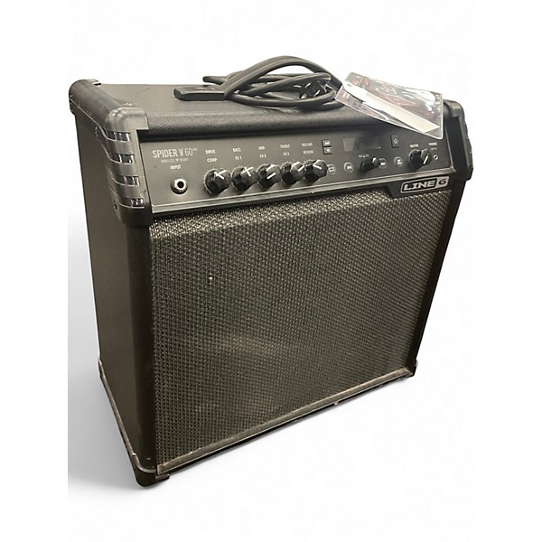 Used Line 6 Spider V 60 1x10 Guitar Combo Amp