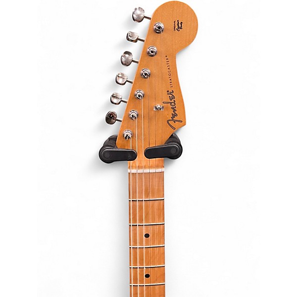 Used Fender NOVENTA STRATOCASTER Surf Green Solid Body Electric Guitar