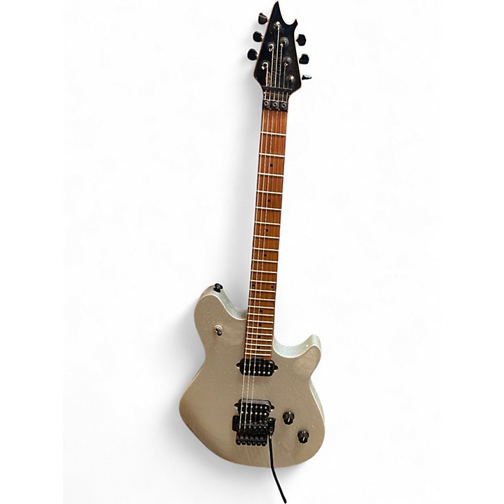 Used EVH Wolfgang Standard Silver Sparkle Solid Body Electric