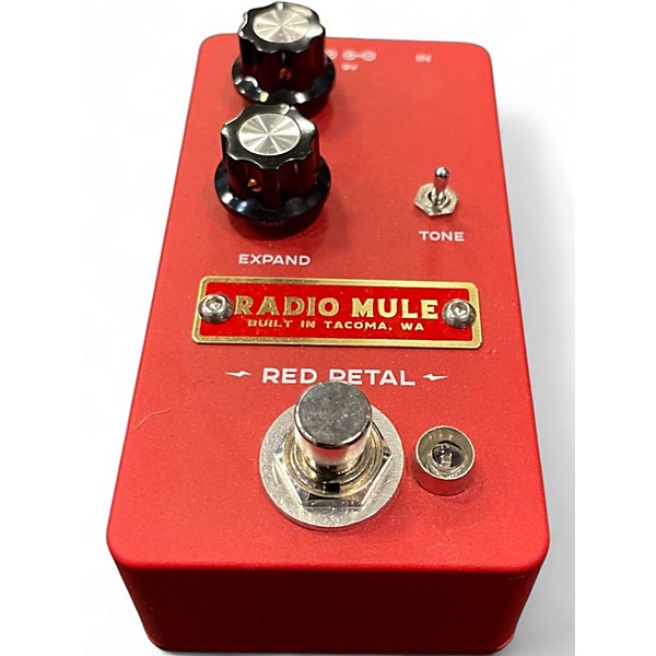 Used Radio Mule Red Petal Effect Pedal