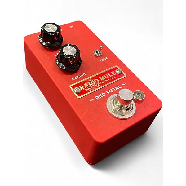 Used Radio Mule Red Petal Effect Pedal