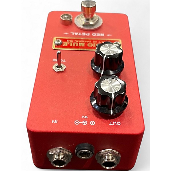 Used Radio Mule Red Petal Effect Pedal