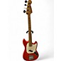 Used Fender Vintera 60s Mustang Bass Fiesta Red Electric Bass Guitar thumbnail