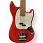 Used Fender Vintera 60s Mustang Bass Fiesta Red Electric Bass Guitar
