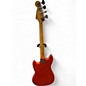 Used Fender Vintera 60s Mustang Bass Fiesta Red Electric Bass Guitar