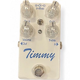 Used Paul Cochrane Timmy V1/2 White Effect Pedal