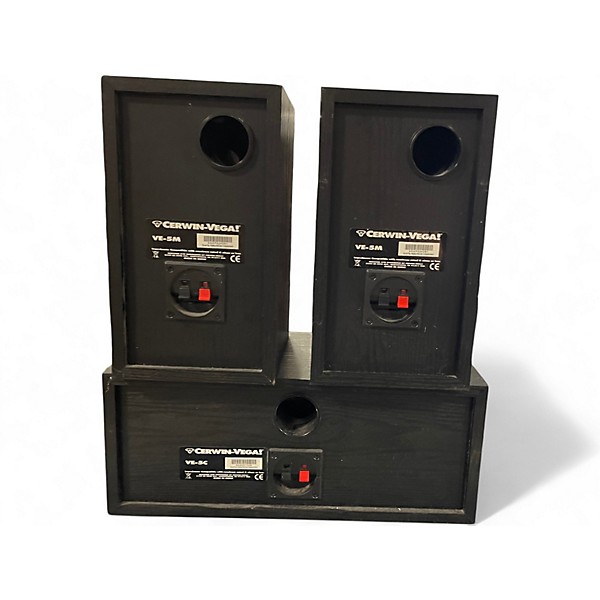 Used Cerwin-Vega VE-5M BOOKSHELF SPEAKERS Multi-Media Speaker