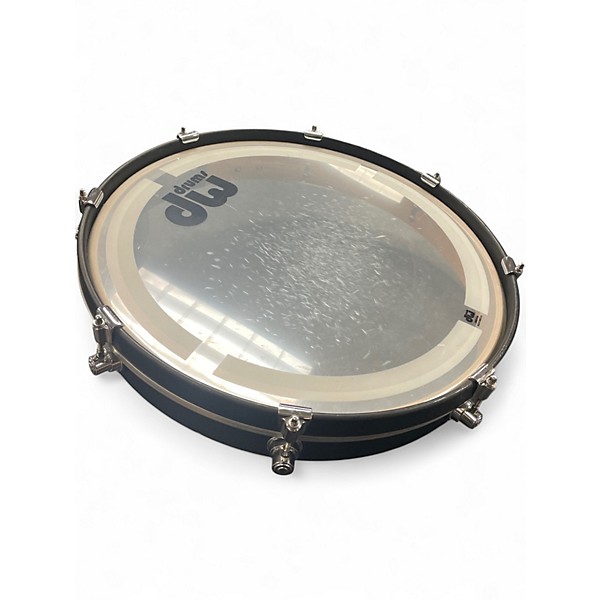 Used DW 20in Design Series Pancake Drum Flat Black Drum