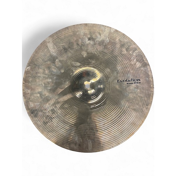 Used SABIAN 14in HHX Evolution Hi Hat Pair Cymbal