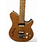 Used Ernie Ball Music Man Axis Super Sport Semi Hollow Natural Hollow Body Electric Guitar