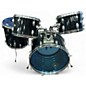 Used Slingerland 4 Piece 4 PIECE BLACK Drum Kit thumbnail
