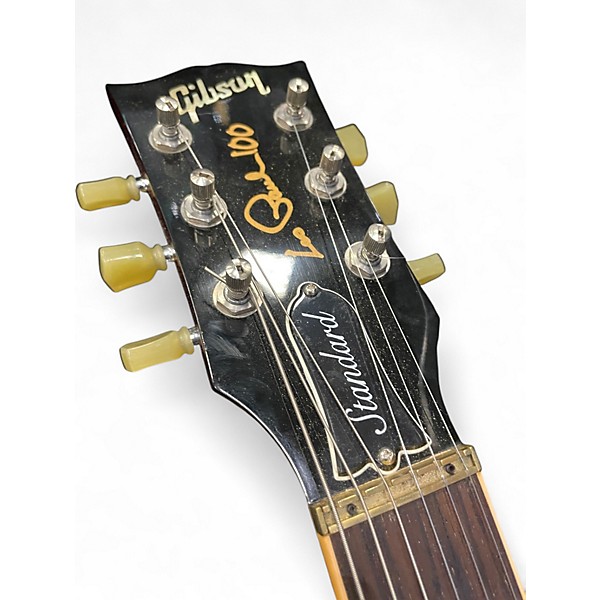 Used Gibson Les Paul Standard Yellow Solid Body Electric Guitar