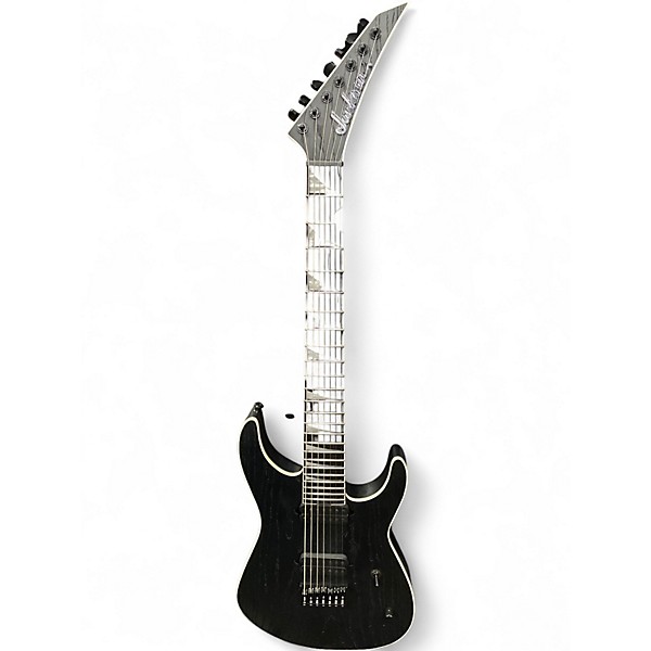 Used Jackson PRO SERIES SIGNATURE JEFF LOOMIS SOLOIST LS7 HT Satin Black Solid Body Electric Guitar