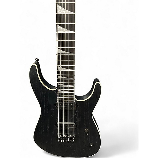 Used Jackson PRO SERIES SIGNATURE JEFF LOOMIS SOLOIST LS7 HT Satin Black Solid Body Electric Guitar