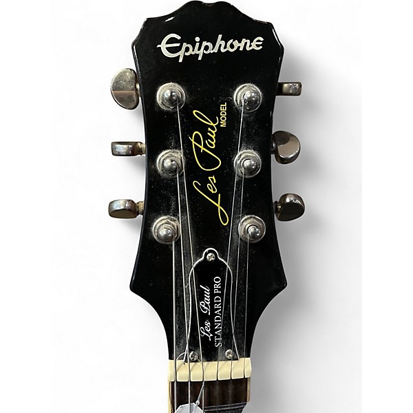 Used Epiphone Les Paul Standard Pro Red Solid Body Electric Guitar