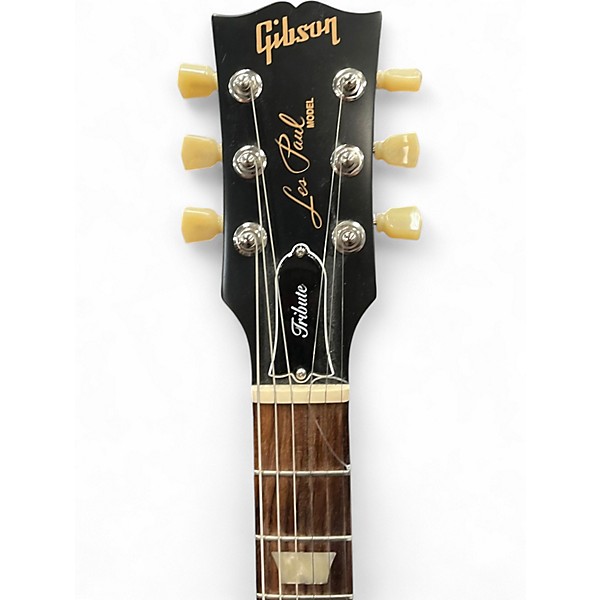 Used 2022 Gibson Les Paul Tribute Natural Solid Body Electric Guitar