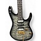 Used Ibanez AZ47P1QM Black Ice Burst Solid Body Electric Guitar