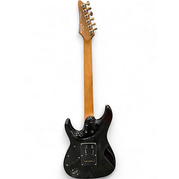 Used Ibanez AZ47P1QM Black Ice Burst Solid Body Electric Guitar