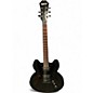 Used Epiphone Dot Studio Black Hollow Body Electric Guitar thumbnail