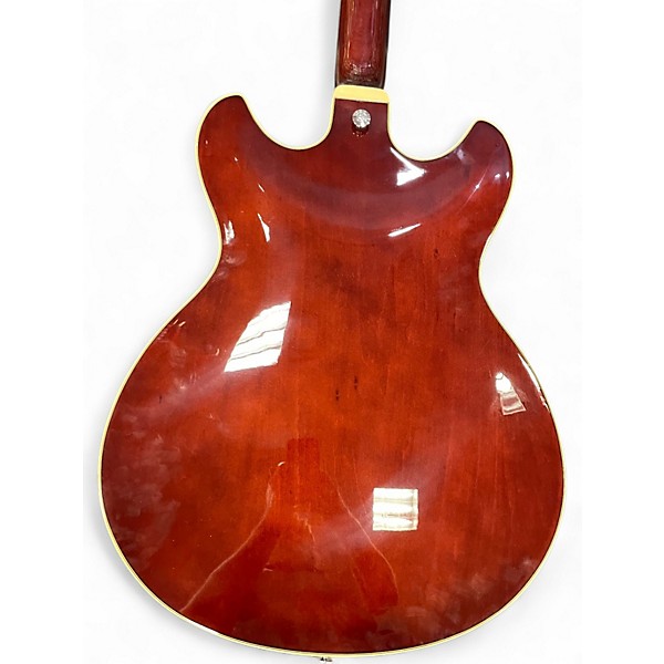 Used Ibanez AS73FM TRANSPARENT INDIGO FADE Hollow Body Electric Guitar