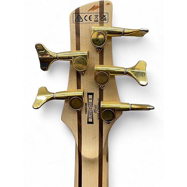 Used Ibanez SR405 5 String MARS GOLD Electric Bass Guitar