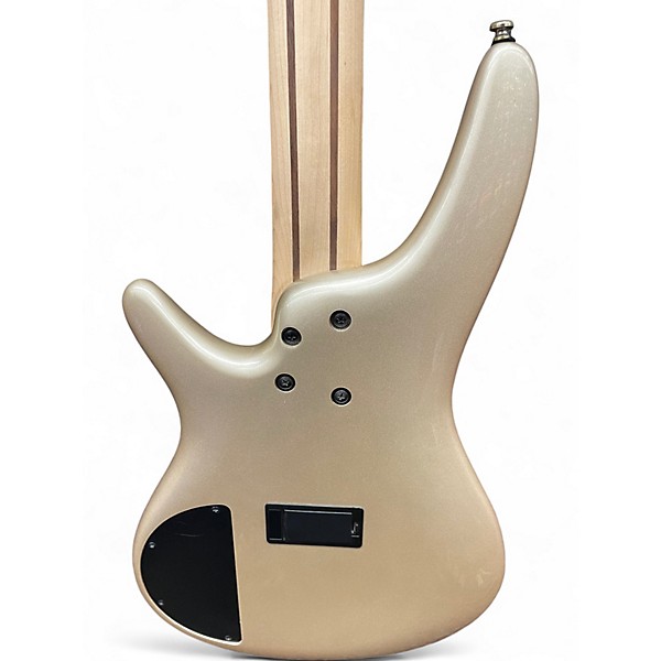 Used Ibanez SR405 5 String MARS GOLD Electric Bass Guitar