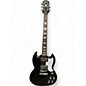 Used Epiphone SG Ebony Solid Body Electric Guitar thumbnail