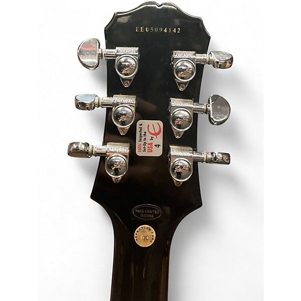 Used Epiphone SG Ebony Solid Body Electric Guitar