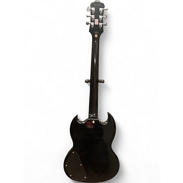 Used Epiphone SG Ebony Solid Body Electric Guitar
