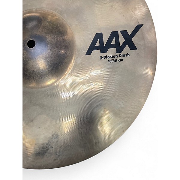 Used SABIAN 16in AAX Crash Cymbal