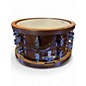 Used PDP by DW 14in Dark Stain Maple and Walnut Snare with Walnut Hoops Dark Stain Maple Drum