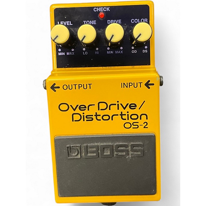 美品！BOSS OS-2 OverDrive/Distortion Boss OS-2 Guitar Effects Pedal Hybrid Overdrive / Distortion