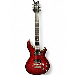 Used Dean Hardtail 2 Trans Red Solid Body Electric Guitar