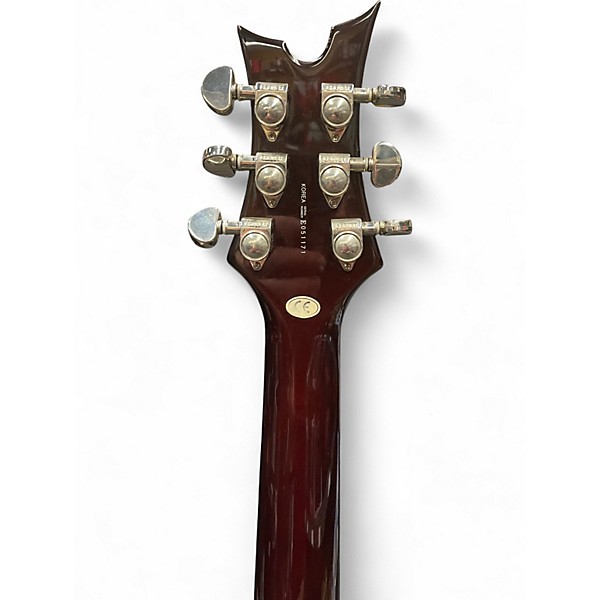 Used Dean Hardtail 2 Trans Red Solid Body Electric Guitar