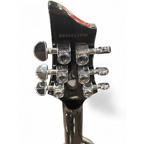 Used Schecter Guitar Research C-1/EA TRANSLUSCENT GRAY Hollow Body Electric Guitar