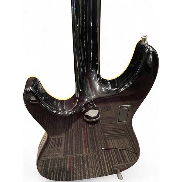 Used Schecter Guitar Research C-1/EA TRANSLUSCENT GRAY Hollow Body Electric Guitar