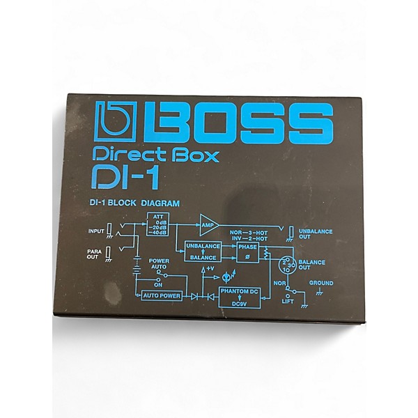 Used BOSS DI1 Direct Box
