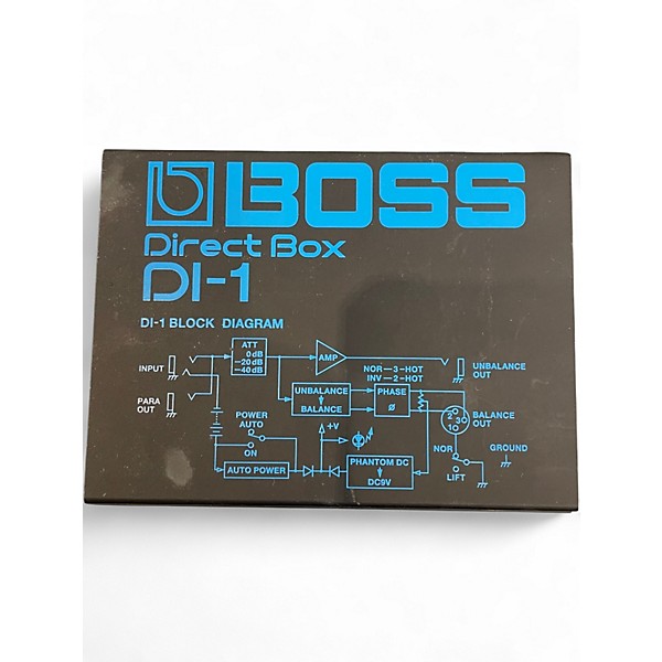 Used BOSS DI1 Direct Box