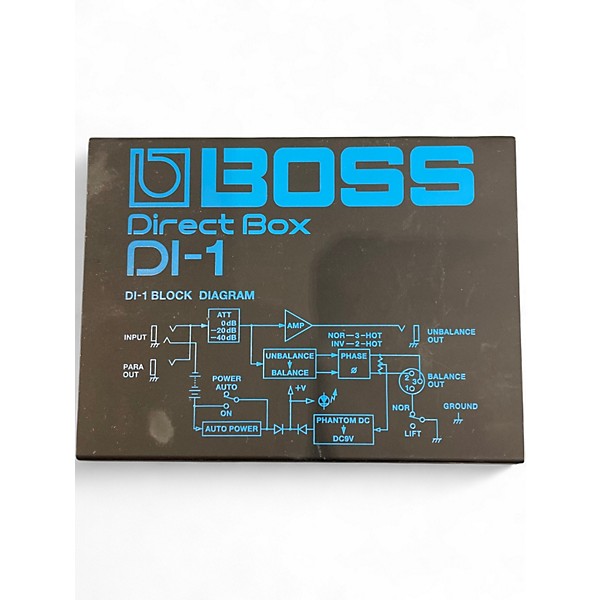 Used BOSS DI1 Direct Box