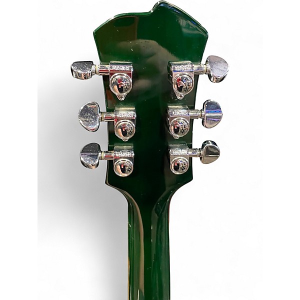 Used Agile AL3200 MCC Trans Green Solid Body Electric Guitar