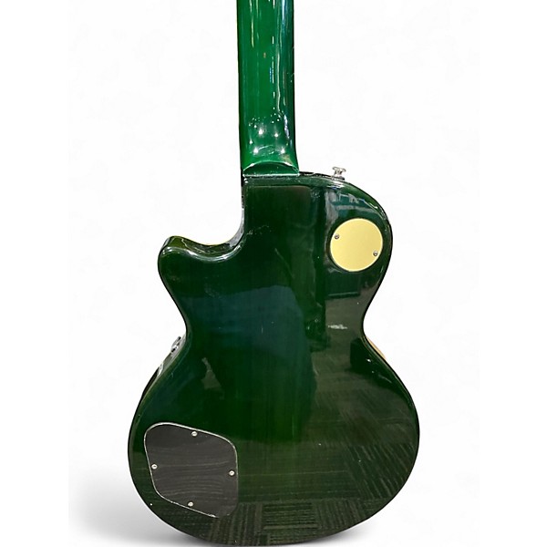 Used Agile AL3200 MCC Trans Green Solid Body Electric Guitar