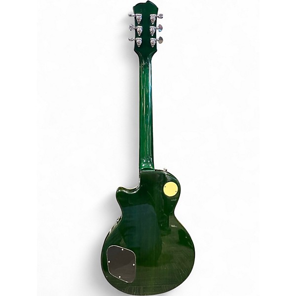 Used Agile AL3200 MCC Trans Green Solid Body Electric Guitar